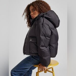 Levi’s Western Short Bubble Puffer Sz S NWT